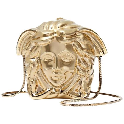 versace gold clutch bag|versace medusa clutch bag.